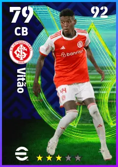 Vitao eFootball 2026 player card — 79 OVR CB