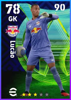 Lucao eFootball 2026 player card — 78 OVR GK