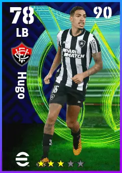 Hugo eFootball 2026 player card — 78 OVR LB