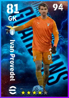Ivan Provedel eFootball 2026 player card — 81 OVR GK