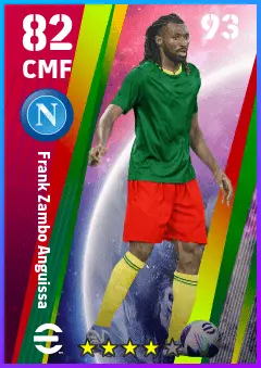 Frank Zambo Anguissa eFootball 2026 player card — 82 OVR CMF