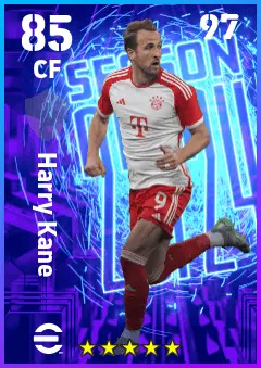 Harry Kane eFootball 2026 player card — 85 OVR CF