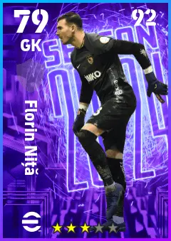 Florin Nita eFootball 2026 player card — 79 OVR GK