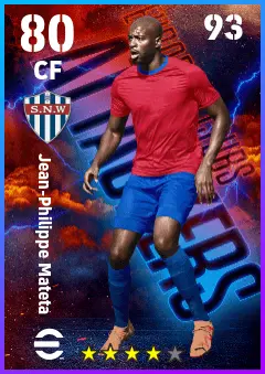 Jean-Philippe Mateta eFootball 2026 player card — 80 OVR CF