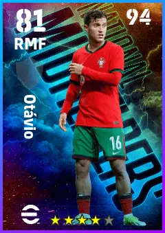 Otavio eFootball 2026 player card — 81 OVR RMF