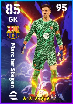 Marc ter Stegen eFootball 2026 player card — 85 OVR GK