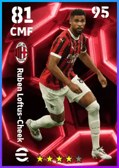 Ruben Loftus-Cheek eFootball 2026 player card — 81 OVR CMF