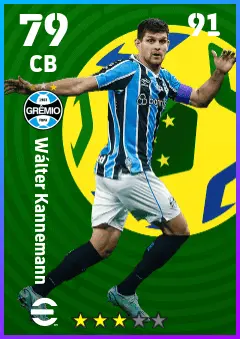 Walter Kannemann eFootball 2026 player card — 79 OVR CB
