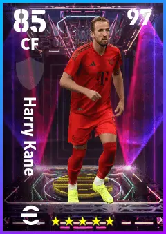 Harry Kane eFootball 2026 player card — 85 OVR CF