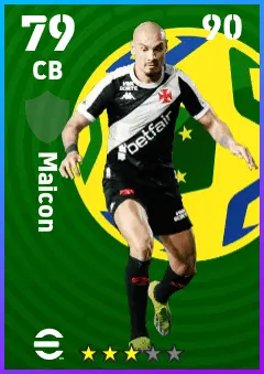 Maicon eFootball 2026 player card — 79 OVR CB