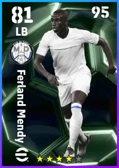 Ferland Mendy eFootball 2026 player card — 81 OVR LB