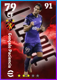 Goncalo Paciencia eFootball 2026 player card — 79 OVR CF