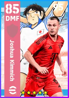 Joshua Kimmich eFootball 2026 player card — 85 OVR DMF