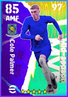 Cole Palmer eFootball 2026 player card — 85 OVR AMF