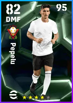 Pepelu eFootball 2026 player card — 82 OVR DMF