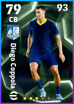 Diego Coppola eFootball 2026 player card — 79 OVR CB