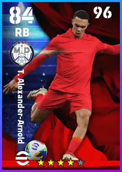 T. Alexander-Arnold eFootball 2026 player card — 84 OVR RB