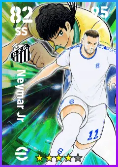 Neymar Jr eFootball 2026 player card — 82 OVR SS