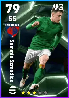 Sammie Szmodics eFootball 2026 player card — 79 OVR SS