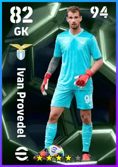Ivan Provedel eFootball 2026 player card — 82 OVR GK
