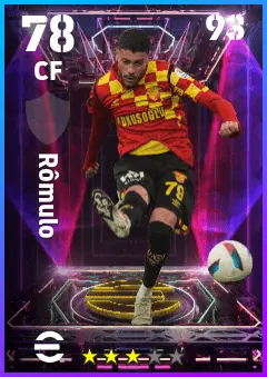 Romulo eFootball 2026 player card — 78 OVR CF