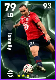 Ismaily eFootball 2026 player card — 79 OVR LB