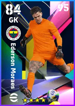 Ederson Moraes eFootball 2026 player card — 84 OVR GK