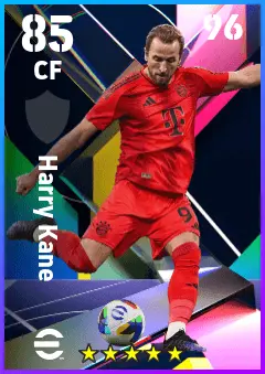 Harry Kane eFootball 2026 player card — 85 OVR CF