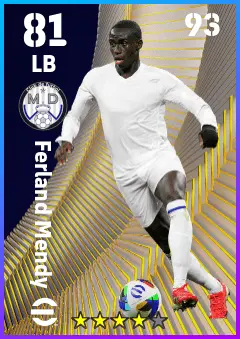 Ferland Mendy eFootball 2026 player card — 81 OVR LB