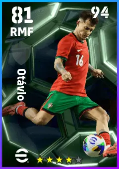 Otavio eFootball 2026 player card — 81 OVR RMF