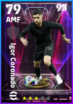 Igor Coronado eFootball 2026 player card — 79 OVR AMF