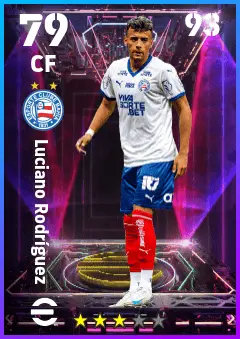 Luciano Rodriguez eFootball 2026 player card — 79 OVR CF
