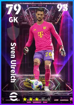 Sven Ulreich eFootball 2026 player card — 79 OVR GK