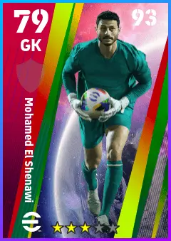 Mohamed El Shenawi eFootball 2026 player card — 79 OVR GK