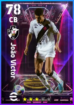 Joao Victor eFootball 2026 player card — 78 OVR CB