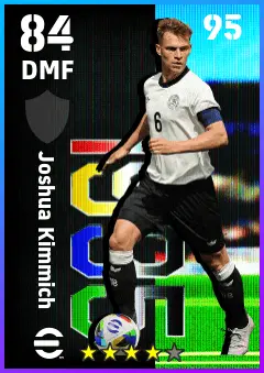 Joshua Kimmich eFootball 2026 player card — 84 OVR DMF