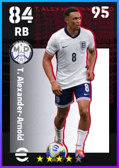 T. Alexander-Arnold eFootball 2026 player card — 84 OVR RB