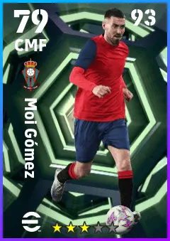 Moi Gomez eFootball 2026 player card — 79 OVR CMF