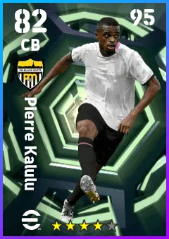 Pierre Kalulu eFootball 2026 player card — 82 OVR CB