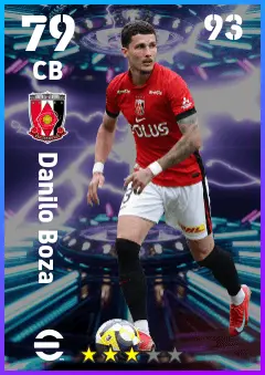 Danilo Boza eFootball 2026 player card — 79 OVR CB