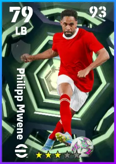 Philipp Mwene eFootball 2026 player card — 79 OVR LB