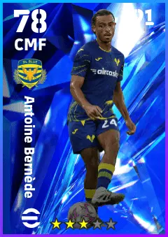 Antoine Bernede eFootball 2026 player card — 78 OVR CMF