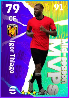 Igor Thiago eFootball 2026 player card — 79 OVR CF