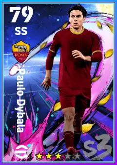 Paulo Dybala eFootball 2026 player card — 79 OVR SS