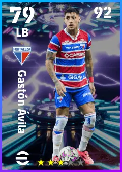 Gaston Avila eFootball 2026 player card — 79 OVR LB