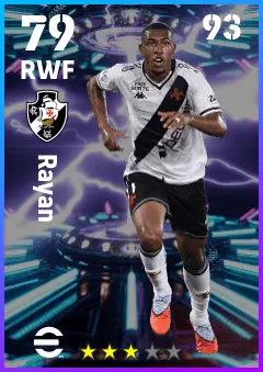 Rayan eFootball 2026 player card — 79 OVR RWF