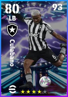 Cuiabano eFootball 2026 player card — 80 OVR LB
