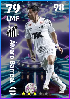 Alvaro Barreal eFootball 2026 player card — 79 OVR LMF
