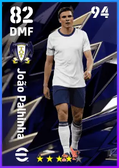 Joao Palhinha eFootball 2026 player card — 82 OVR DMF
