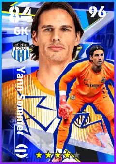 Yann Sommer eFootball 2026 player card — 84 OVR GK
